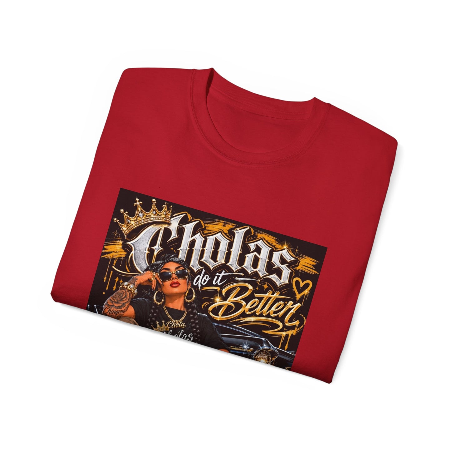 Cholas Do It Better T‑Shirt — Vintage Chola Street Art Tee