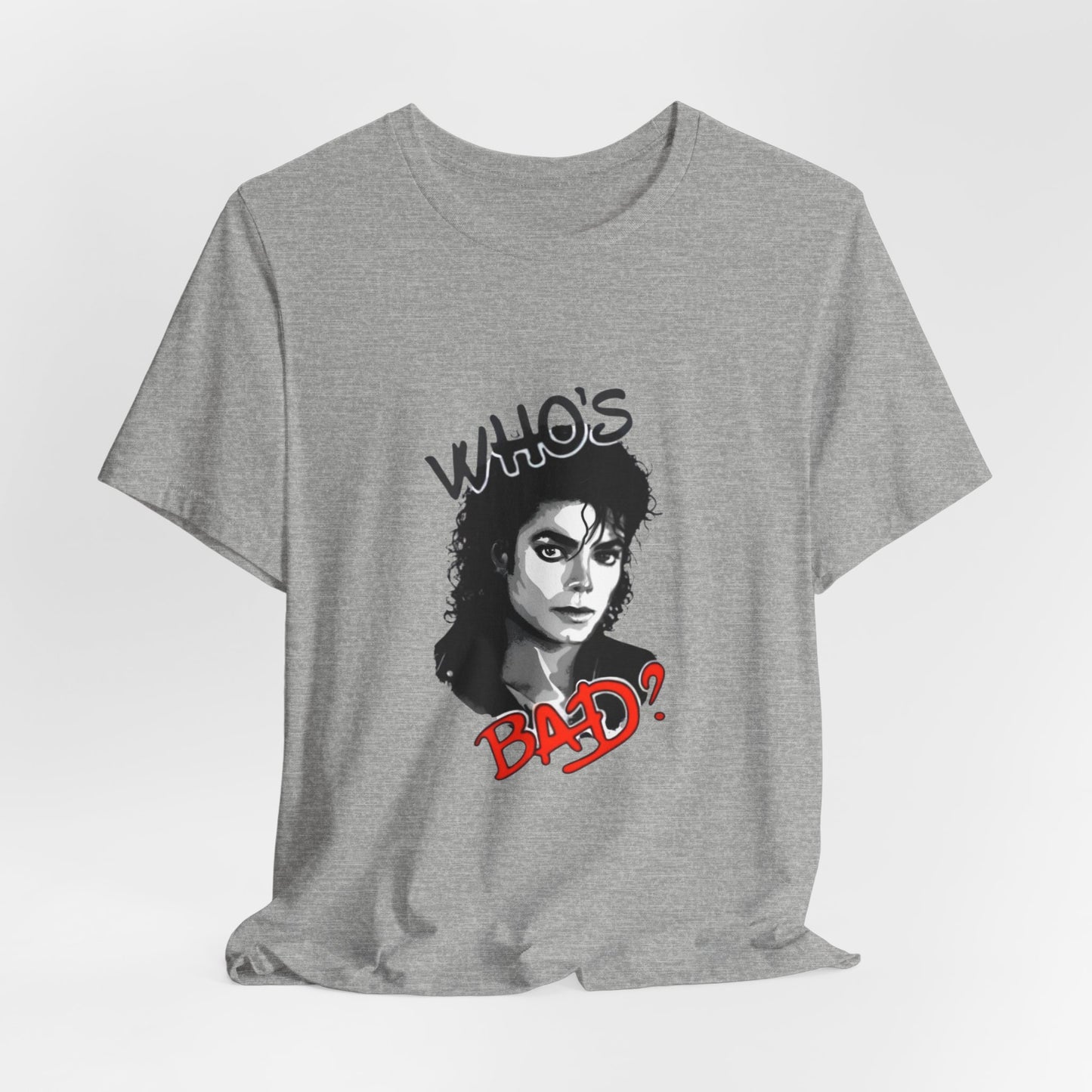 Who's Bad? Retro Rock Graphic Tee