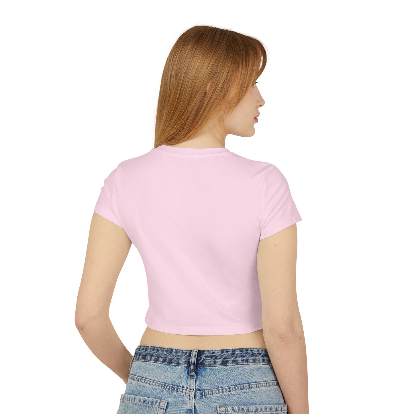Boss Habitz Graphic Baby Tee — Women's Cropped Casual Top