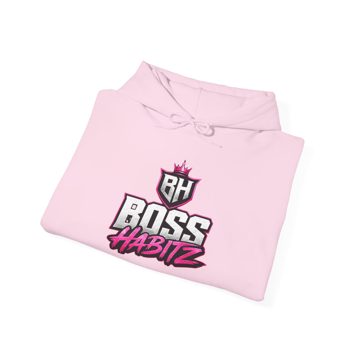 Boss Habitz Hoodie — Bold Logo Streetwear Pullover