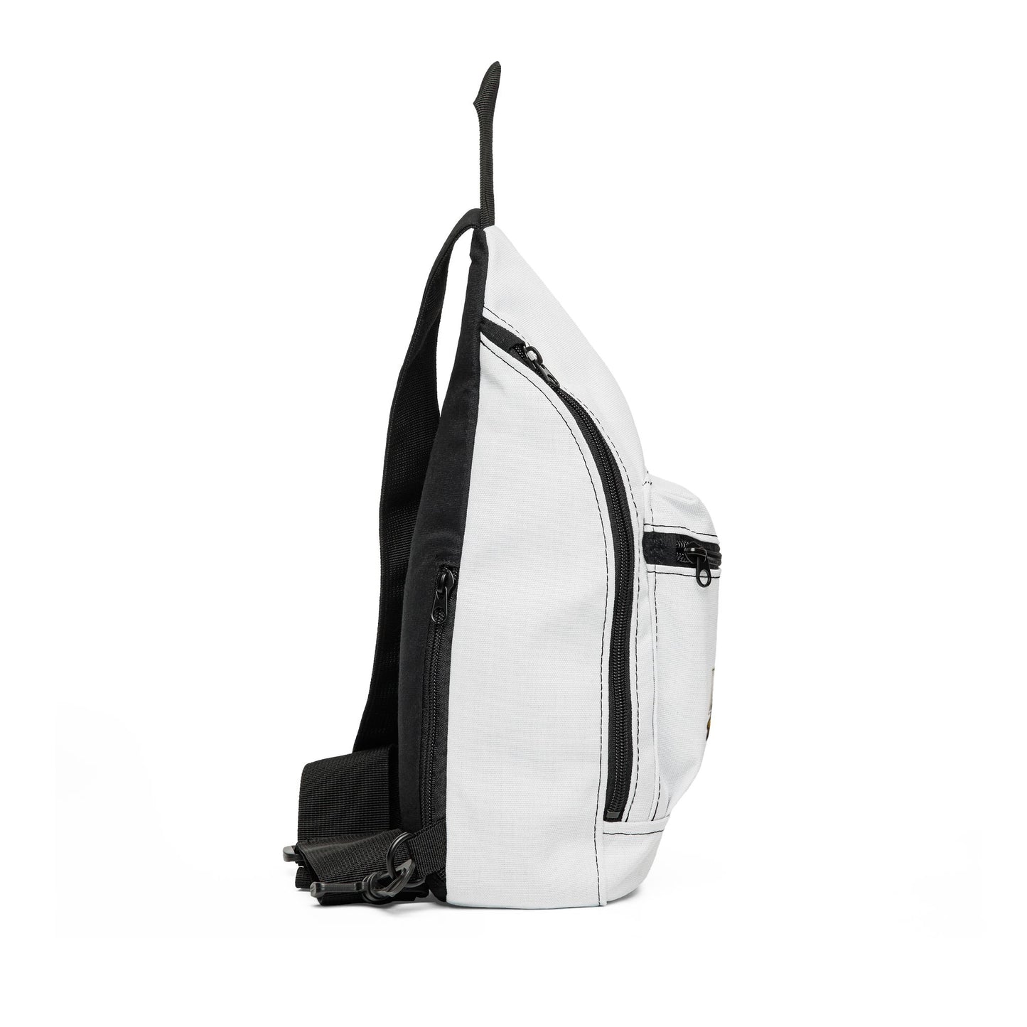 Sling Bag — White Gold Emblem Crossbody Pack