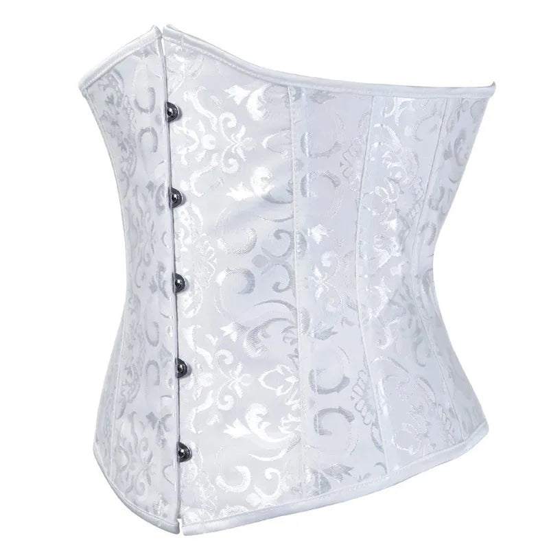 Caudutas Women Corset Sexy Lingerie Mini Corset Cupless Costume Plus Size Red