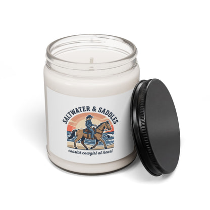 Coastal Cowgirl Ranch Candle, Soy Jar Candle | Western, Rustic