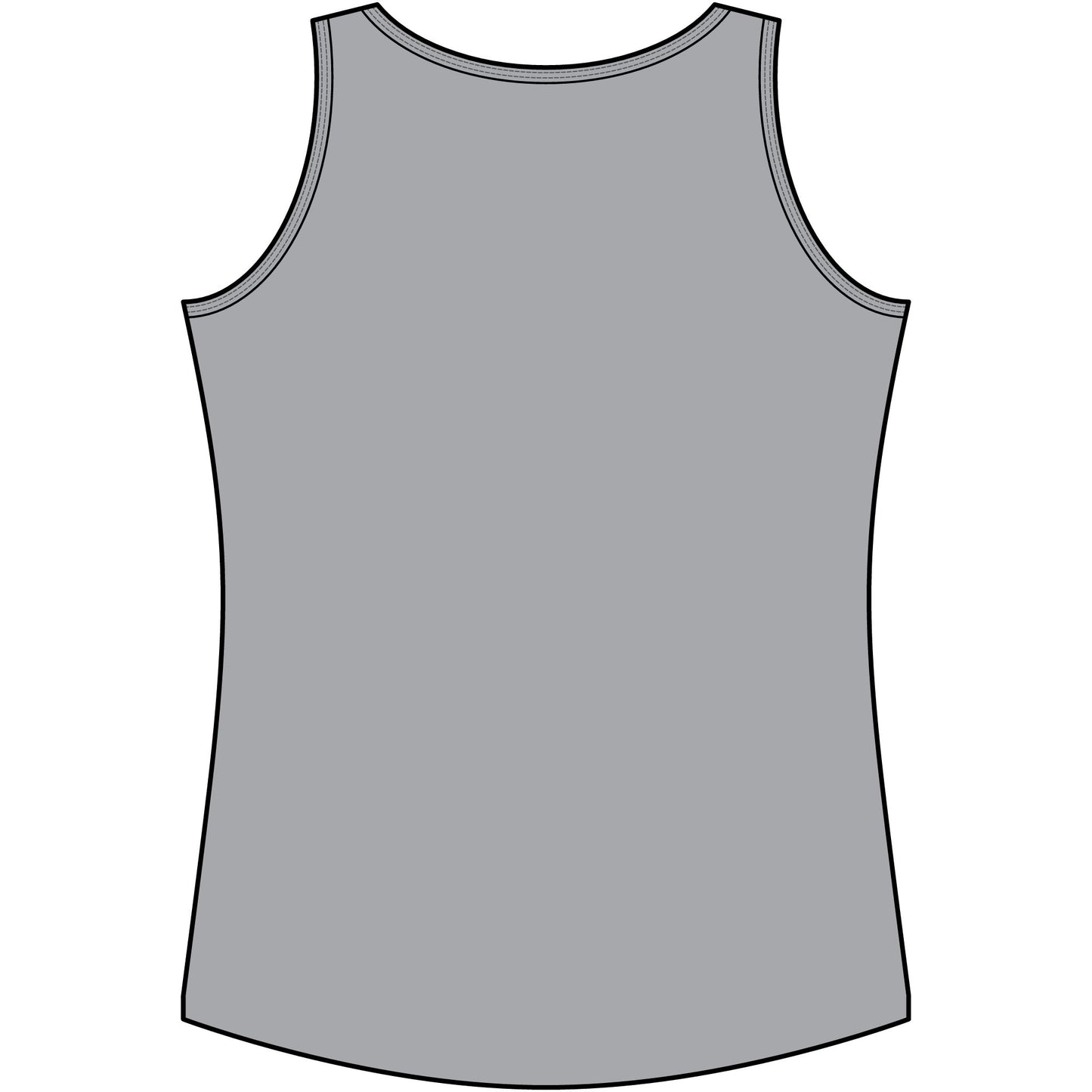 Booze BBQ & Vibes Tank Top — Women's Summer Grill Party Shirt