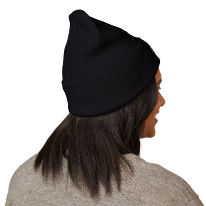 Boss Mode Embroidered Cuffed Beanie — Streetwear Winter Hat