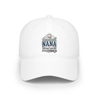 Baseball Nana Low Profile Cap – Vintage Softball Mom Hat