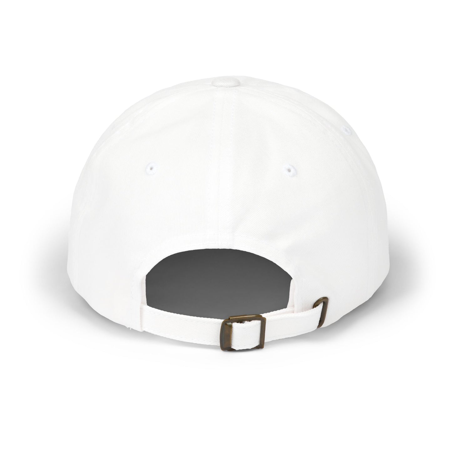 Dad Cap with Pink Crown RH Shield Embroidered Logo — Classic Baseball Hat for Moms & Dads