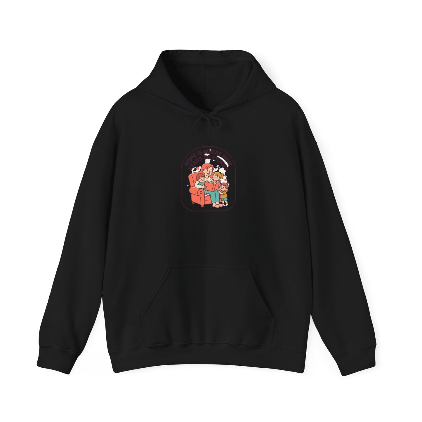 Cozy Mom & Kids Illustration Hoodie | Mother’s Day, sentimental, from daughter