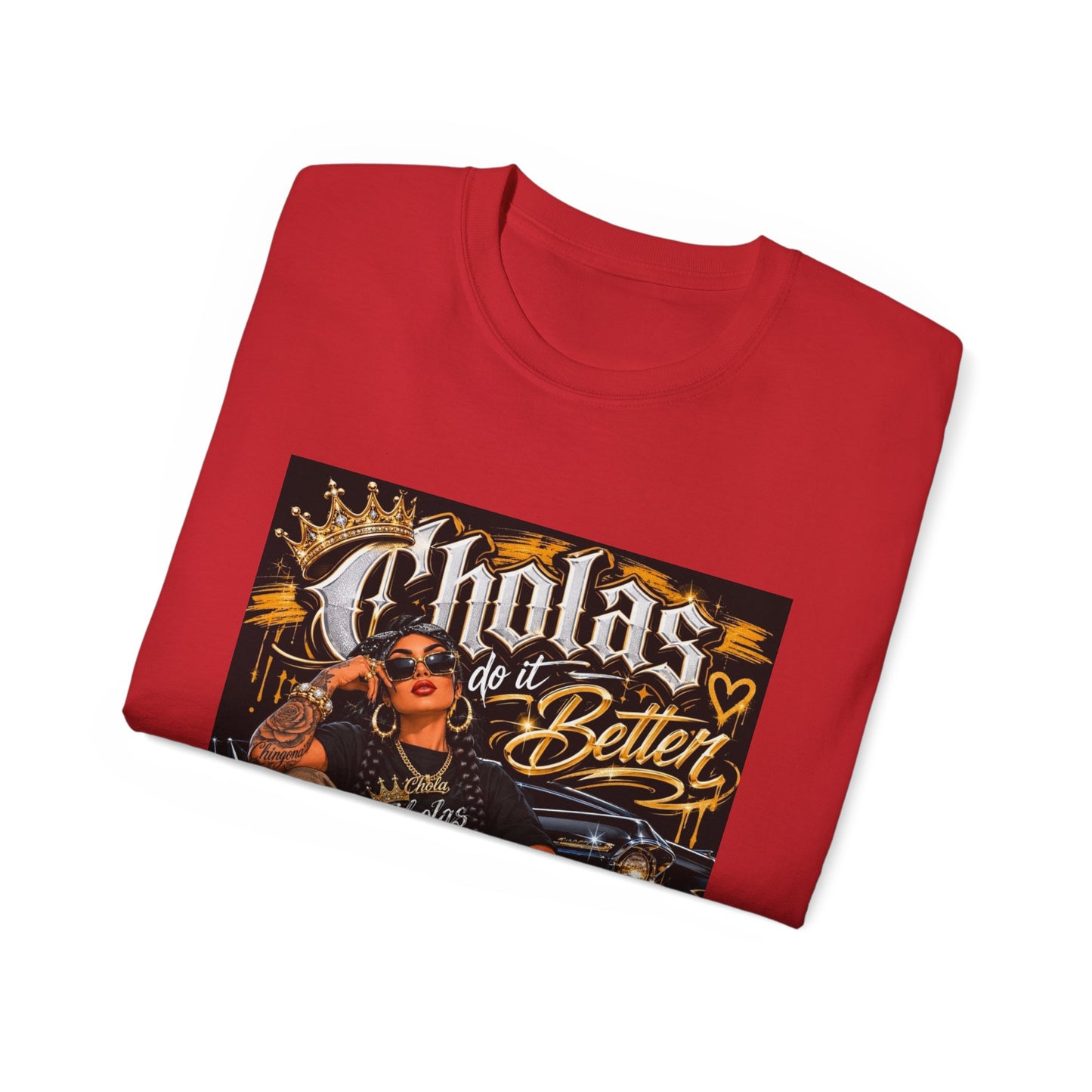 Cholas Do It Better T‑Shirt — Vintage Chola Street Art Tee