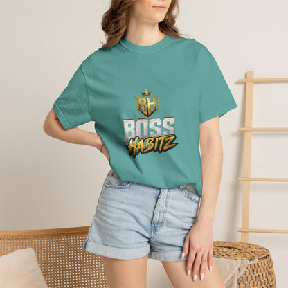 Boss Habitz Graphic T-Shirt — Gold Crest Streetwear Tee