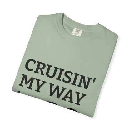 Cruisin' My Way into 60 Tee — Funny 60th Birthday T-Shirt
