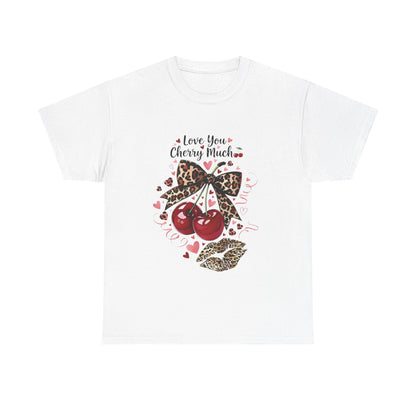 Cherry Love Tee – "Love You Cherry Much" Graphic T‑Shirt