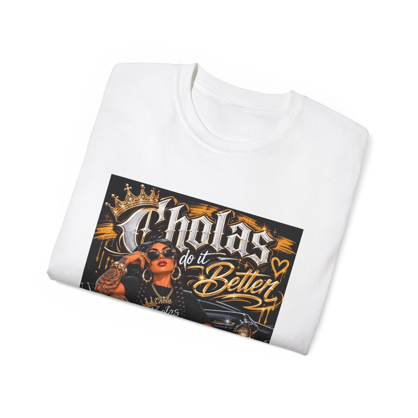 Cholas Do It Better T‑Shirt — Vintage Chola Street Art Tee