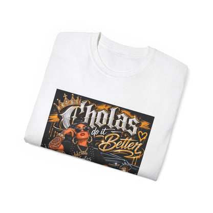 Cholas Do It Better T‑Shirt — Vintage Chola Street Art Tee