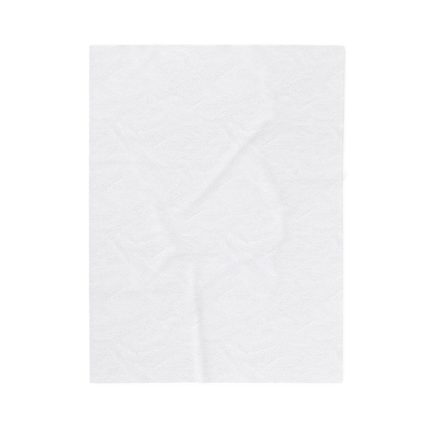 Velveteen Blanket — "Santa's Favorite" HO HO HO Christmas Plush Throw