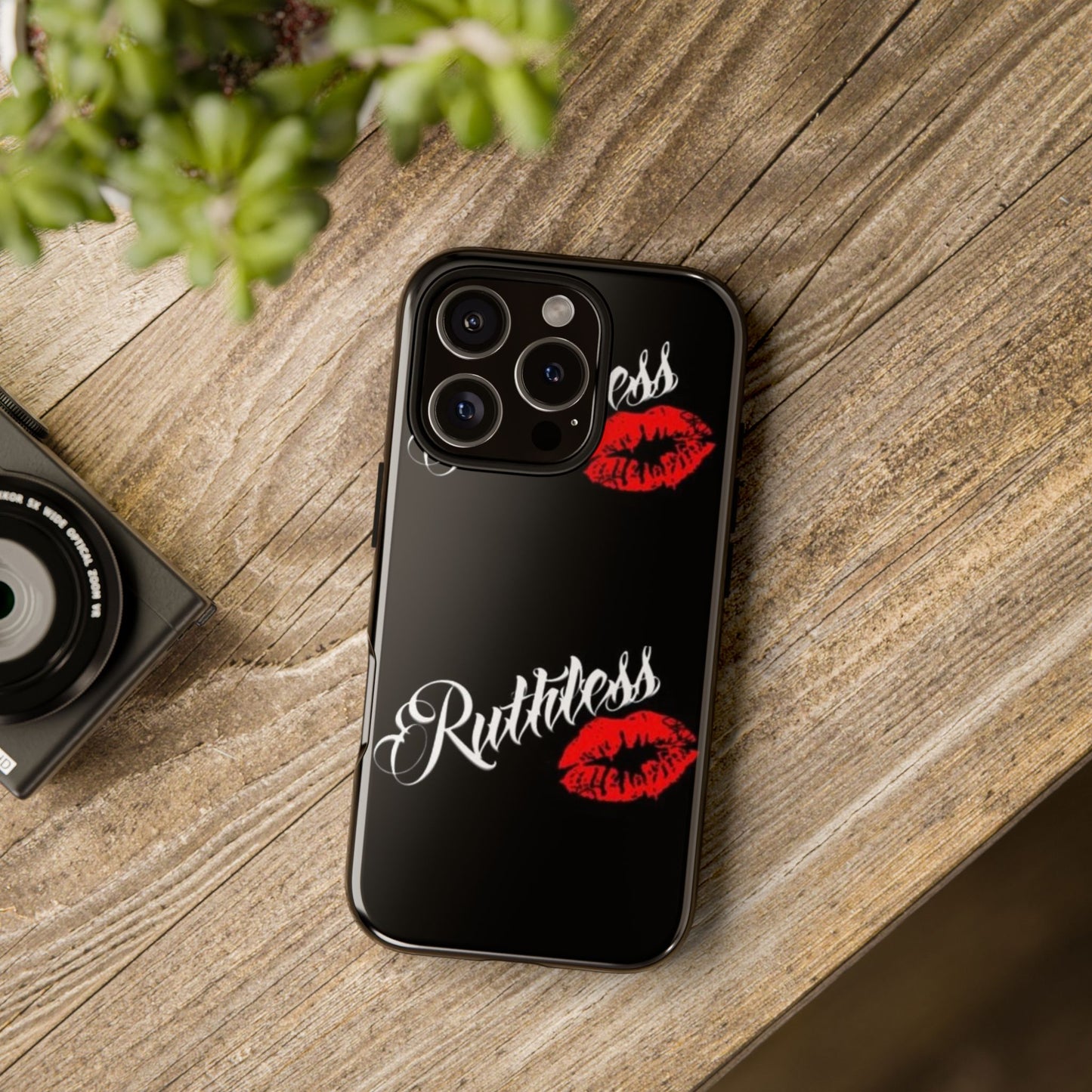Ruthless Red Kiss Phone Case