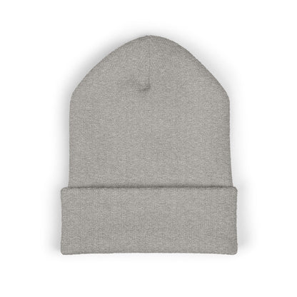 Boss Life Embroidered Cuffed Beanie — Streetwear Knit Hat for Confident Style
