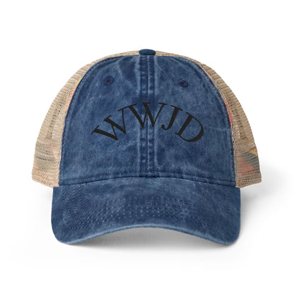 Women's Washed Mesh-Back Cap