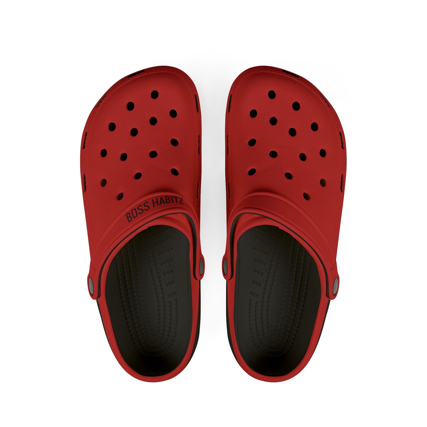 Red EVA Foam Clogs — Lightweight Waterproof Garden & Beach Shoes