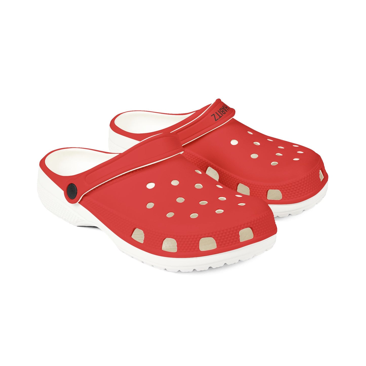 Red EVA Foam Clogs — Lightweight Waterproof Garden & Beach Shoes