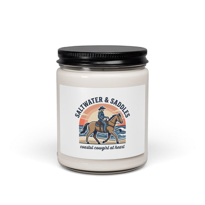 Coastal Cowgirl Ranch Candle, Soy Jar Candle | Western, Rustic