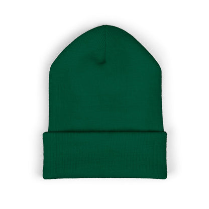 Boss Life Embroidered Cuffed Beanie — Streetwear Knit Hat for Confident Style