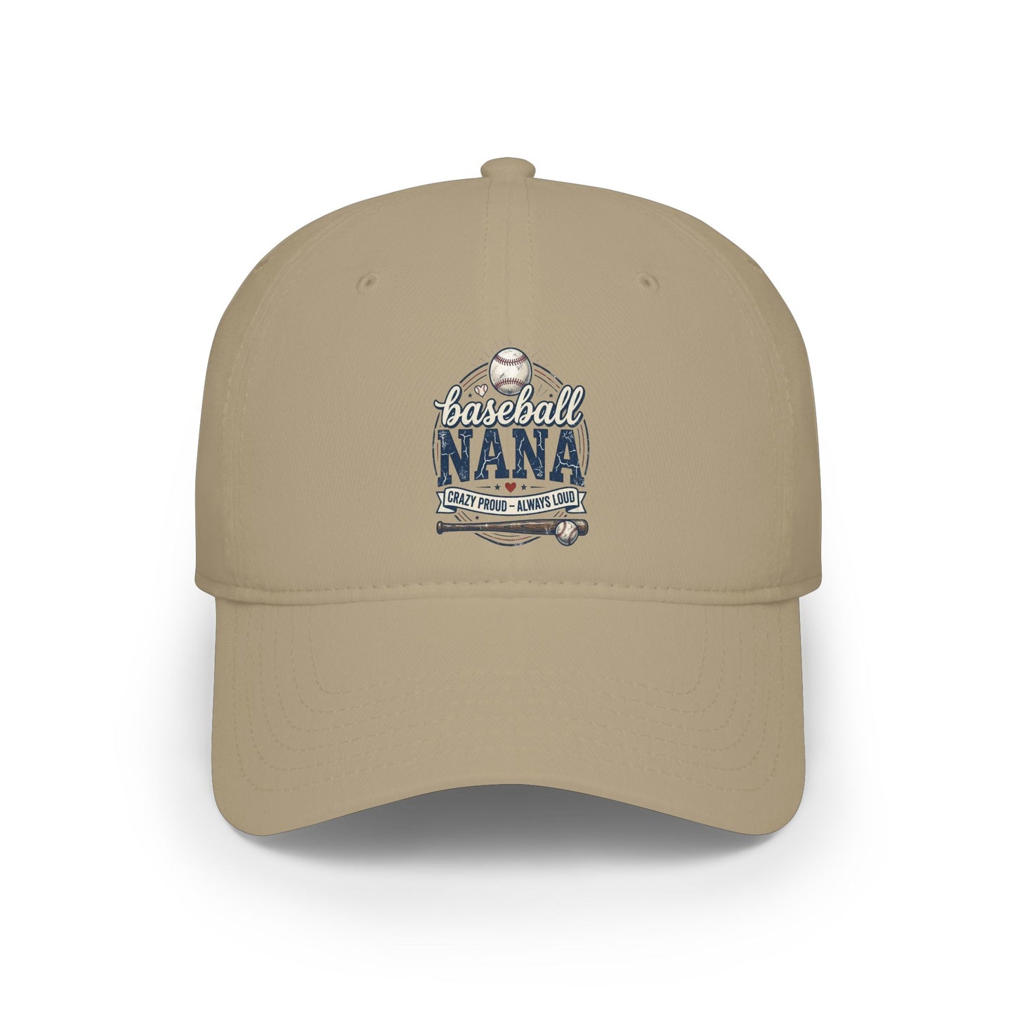 Baseball Nana Low Profile Cap – Vintage Softball Mom Hat