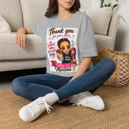 Thank You For Your Order T-Shirt — Support Your Favorite Boss Babe (Cooking with Marlene)