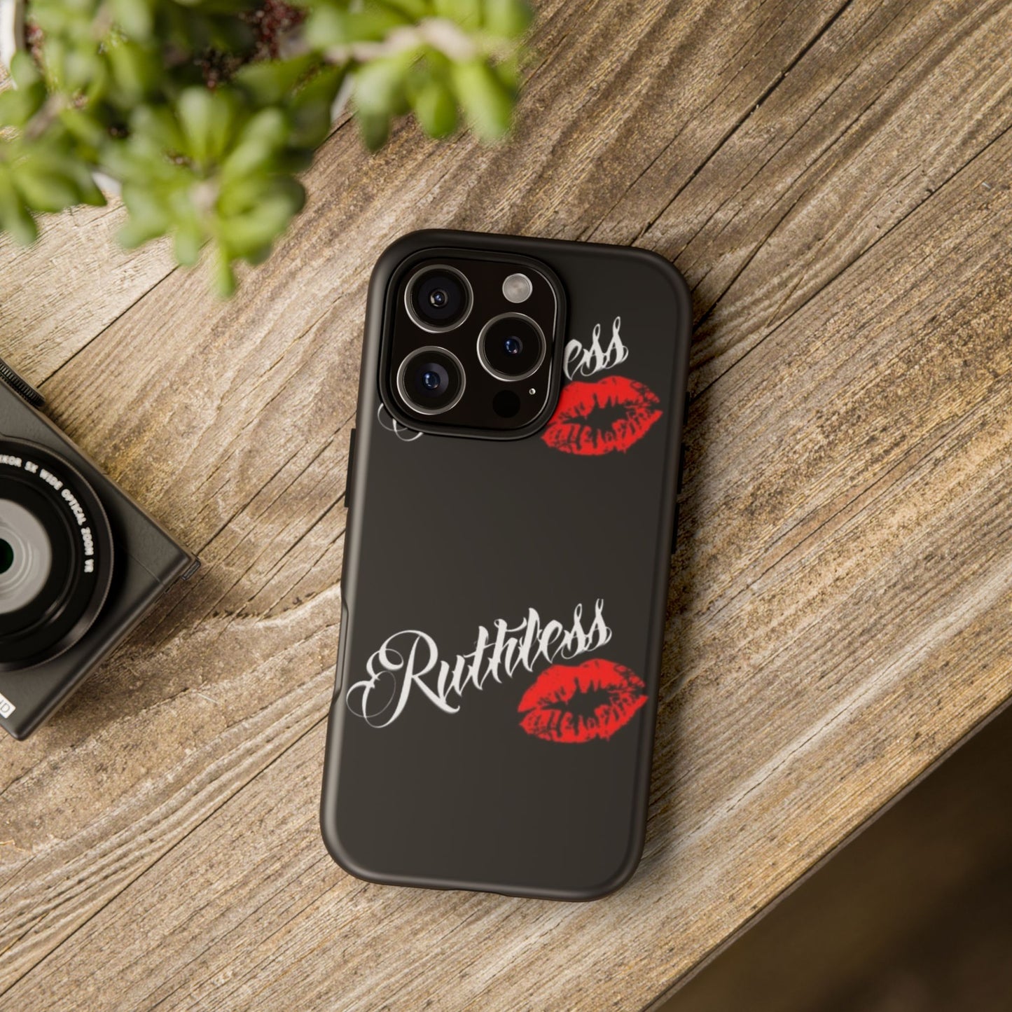 Ruthless Red Kiss Phone Case