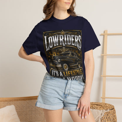 Lowriders T-Shirt — "It's a Lifestyle Not a Hobby" Classic Car Tee