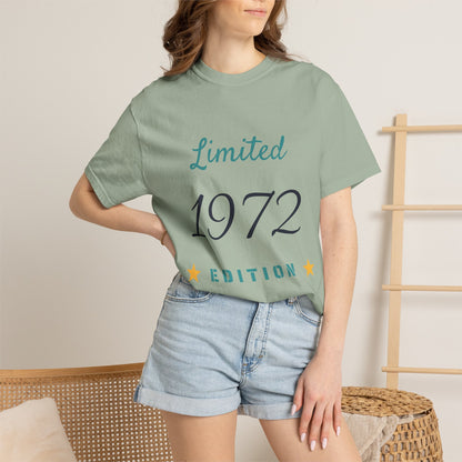 Limited Edition 1972 T-Shirt — Vintage Birthyear Tee