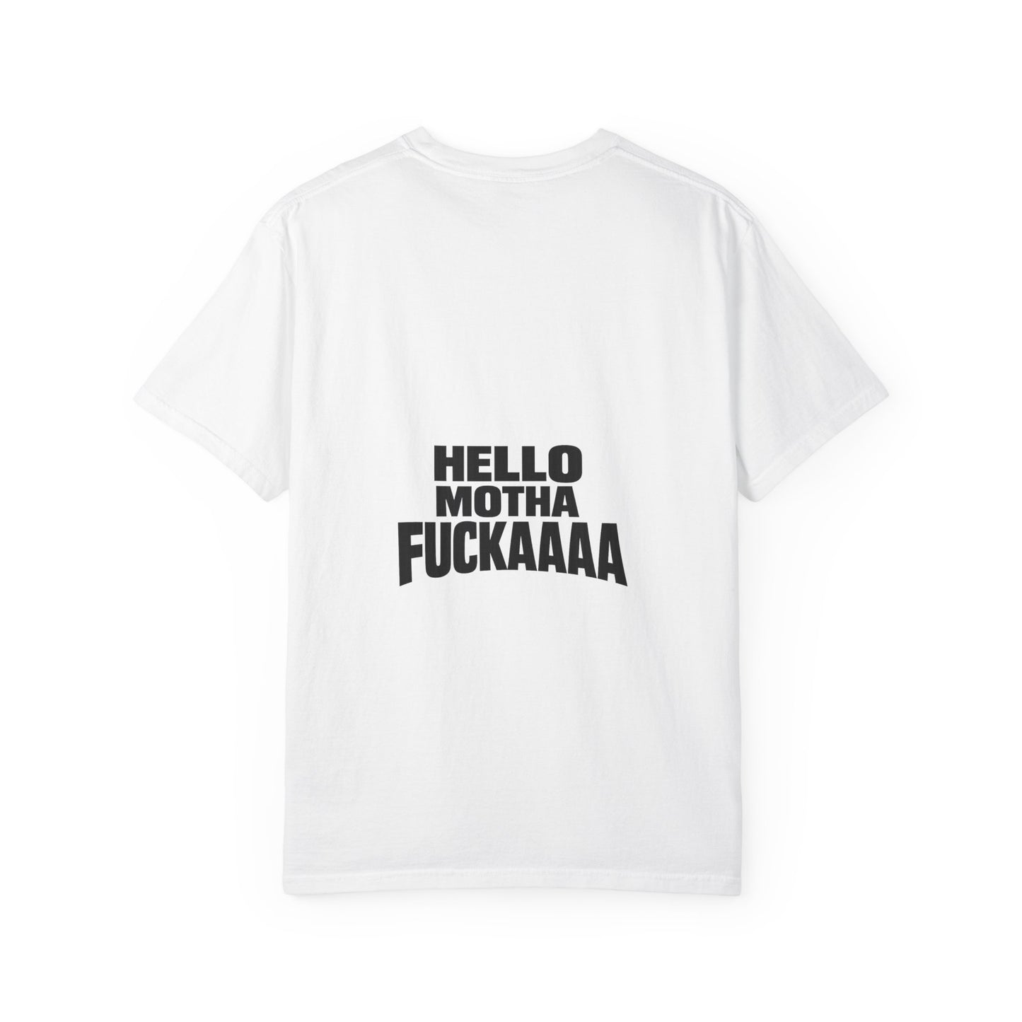 Texas Made Vintage Car T-Shirt — "Hello Motha Fuckaaaa" Back Print