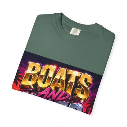 Boats and Hiles Graphic T-Shirt — Retro Yacht Beach Vibe Tee
