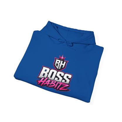 Boss Habitz Hoodie — Bold Logo Streetwear Pullover