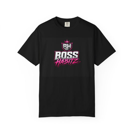 Boss Habitz Graphic T-Shirt — Bold Logo Streetwear Tee