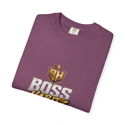Boss Habitz Graphic T-Shirt — Gold Crest Streetwear Tee
