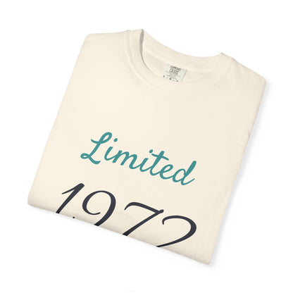 Limited Edition 1972 T-Shirt — Vintage Birthyear Tee