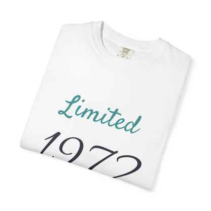 Limited Edition 1972 T-Shirt — Vintage Birthyear Tee