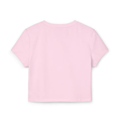 Boss Habitz Graphic Baby Tee — Women's Cropped Casual Top