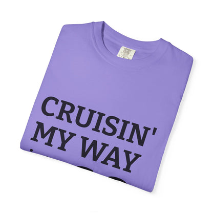 Cruisin' My Way into 60 Tee — Funny 60th Birthday T-Shirt