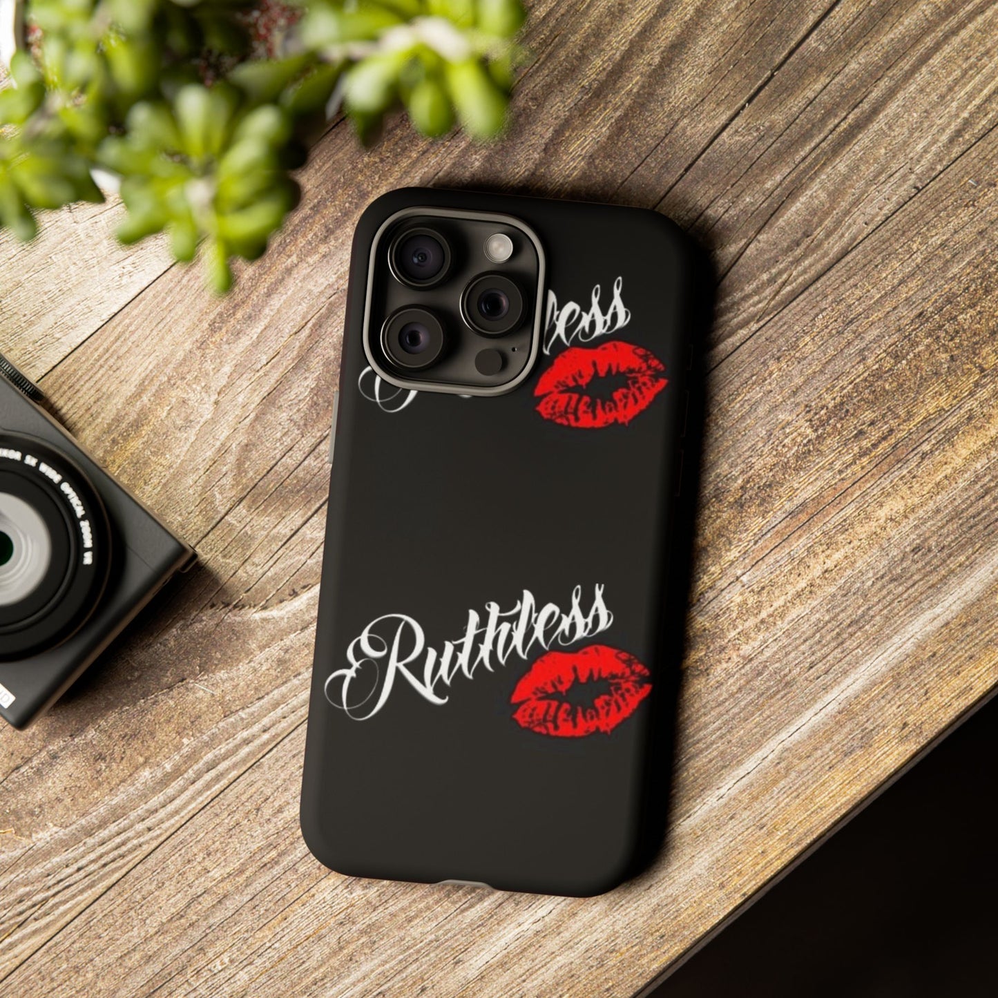 Ruthless Red Kiss Phone Case