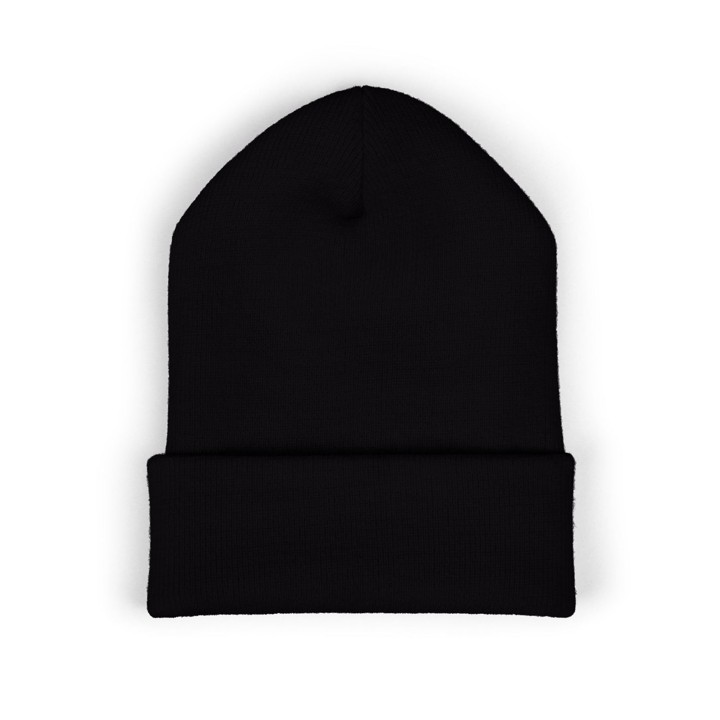 Boss Life Embroidered Cuffed Beanie — Streetwear Knit Hat for Confident Style