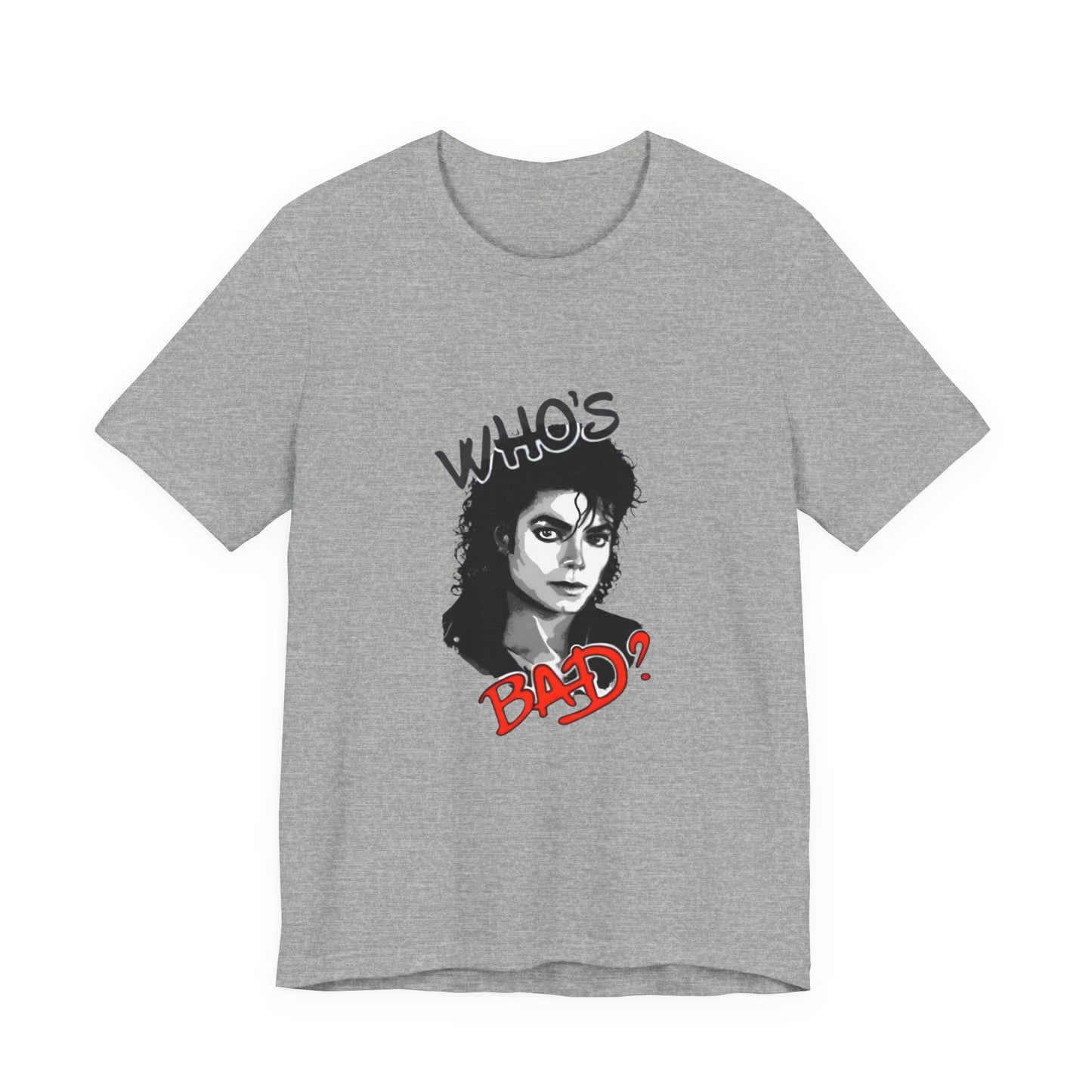 Who's Bad? Retro Rock Graphic Tee