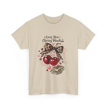 Cherry Love Tee – "Love You Cherry Much" Graphic T‑Shirt
