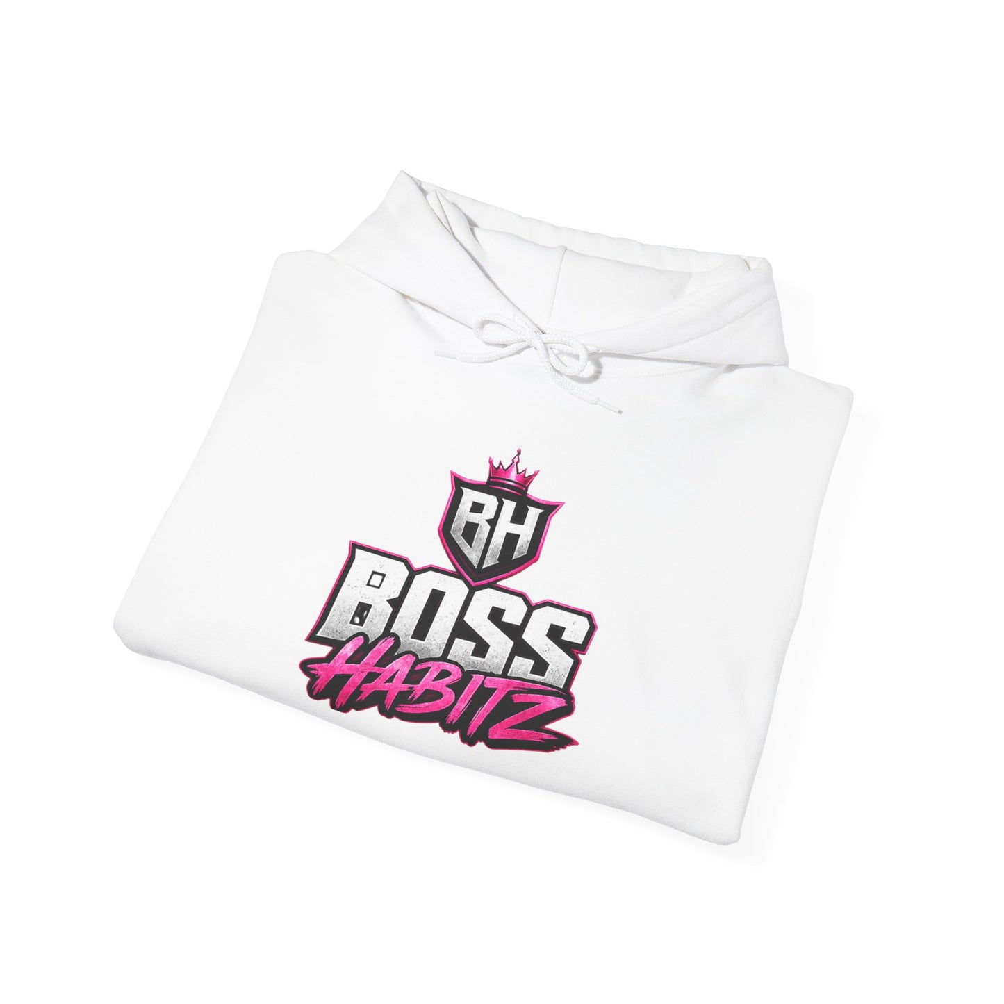 Boss Habitz Hoodie — Bold Logo Streetwear Pullover
