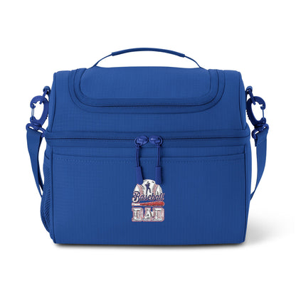 Insulated Cooler Bag with Beanie Patch — Compact Lunch Tote for Winter Outdoor Activities