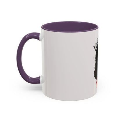 Michael Jackson "Who's Bad?" Accent Coffee Mug