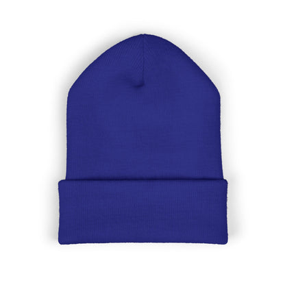 Boss Life Embroidered Cuffed Beanie — Streetwear Knit Hat for Confident Style