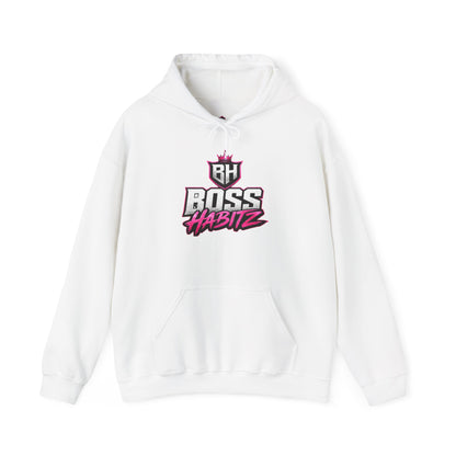 Boss Habitz Hoodie — Bold Logo Streetwear Pullover