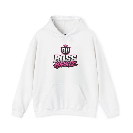 Boss Habitz Hoodie — Bold Logo Streetwear Pullover